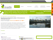 Tablet Screenshot of ecopole.com